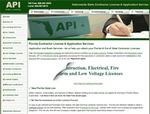 Tablet Screenshot of apiprocessing.com